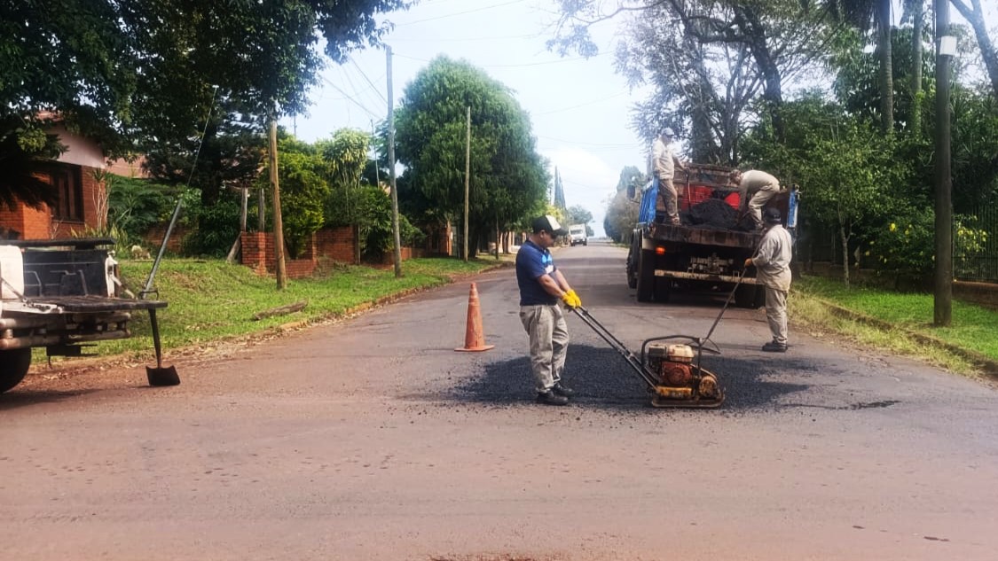 Puerto Rico: trabajos de bacheo