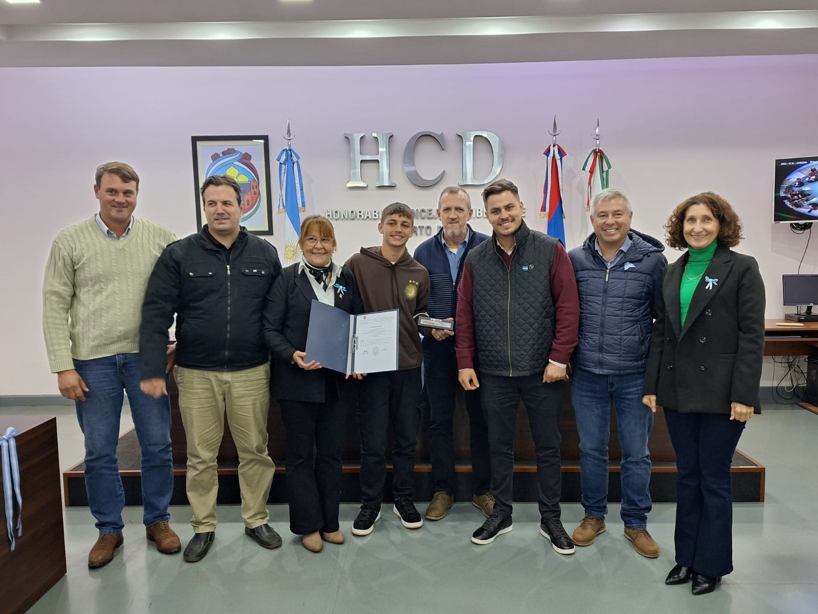 Puerto Rico: el HCD local felicitó a Santiago Vogel