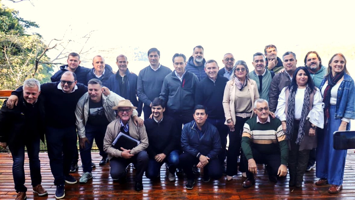 El gabinete provincial e intendentes con agenda de gestión compartida