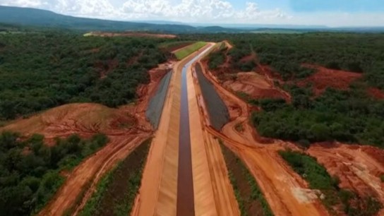 Brasil: terminan una obra hídrica de 145 km