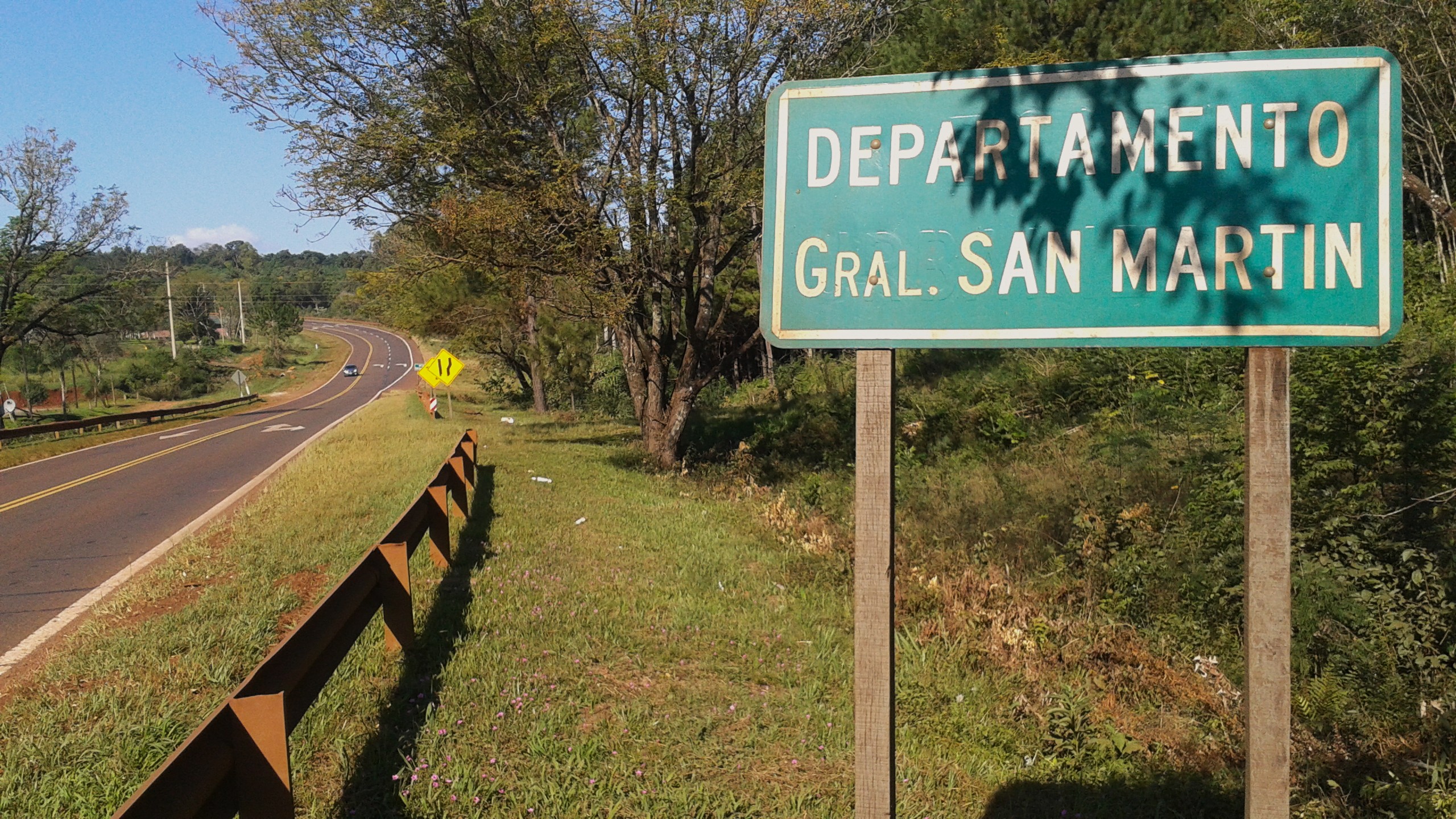 El 17 de agosto llegó con información del departamento Ldor. Gral. San Martín